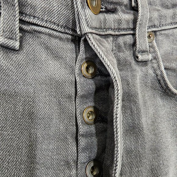 Rag & Bone Men's Standard Issue Fit 1 Extra Slim Button Fly Gray Jeans Size 31 - Picture 5 of 6